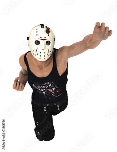 Photography ホッケーマスクの男性