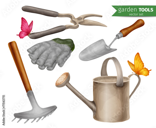 Garden tools set