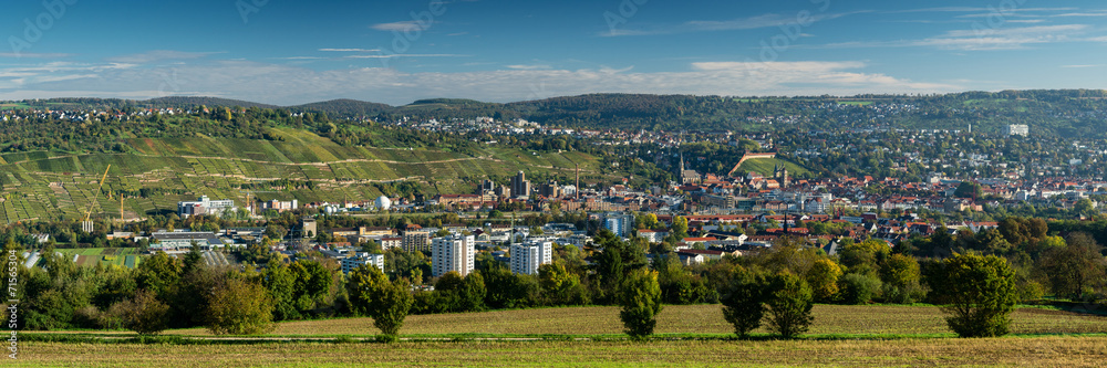 Panorama von Esslingen