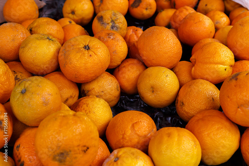 Mandarin group from a marketplace