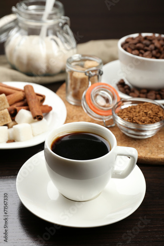 Fresh coffee with several ingredients © Africa Studio