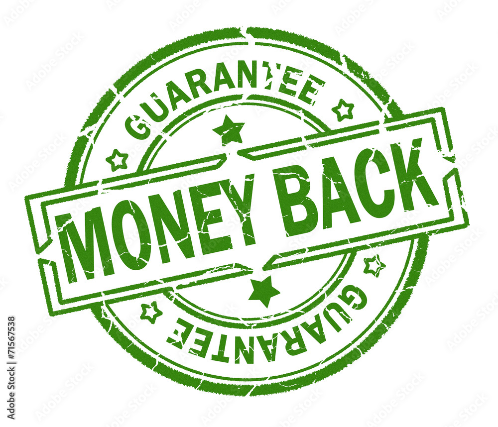 money back guarantee stamp isolated on white background money back guarantee stamp isolated on white background