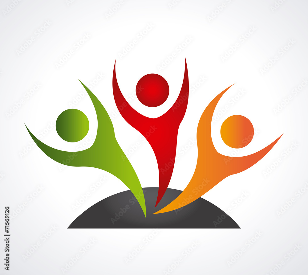 Fototapeta premium People design