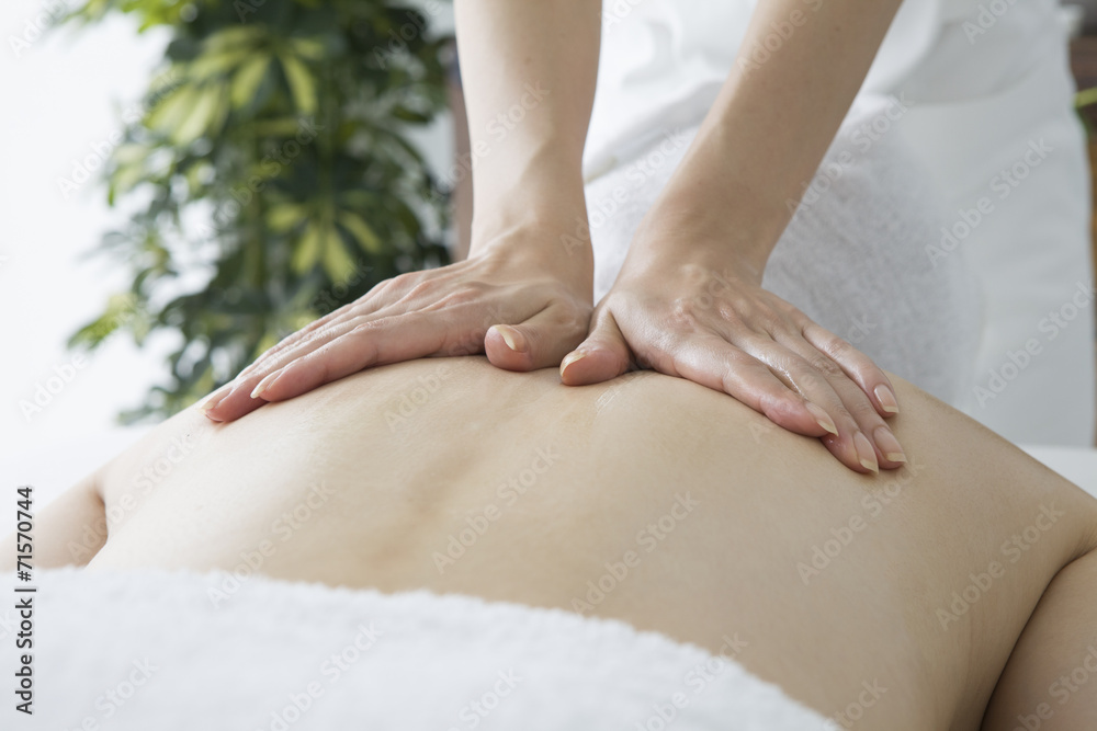 Massage the lymph flow back Massage the lymph flow back