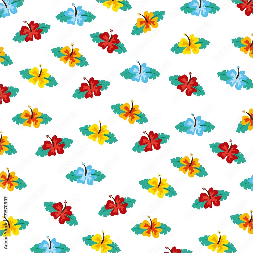 Obraz premium hawaii flower design