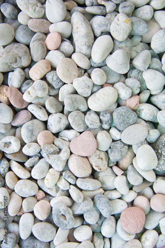 white stones and pebble background