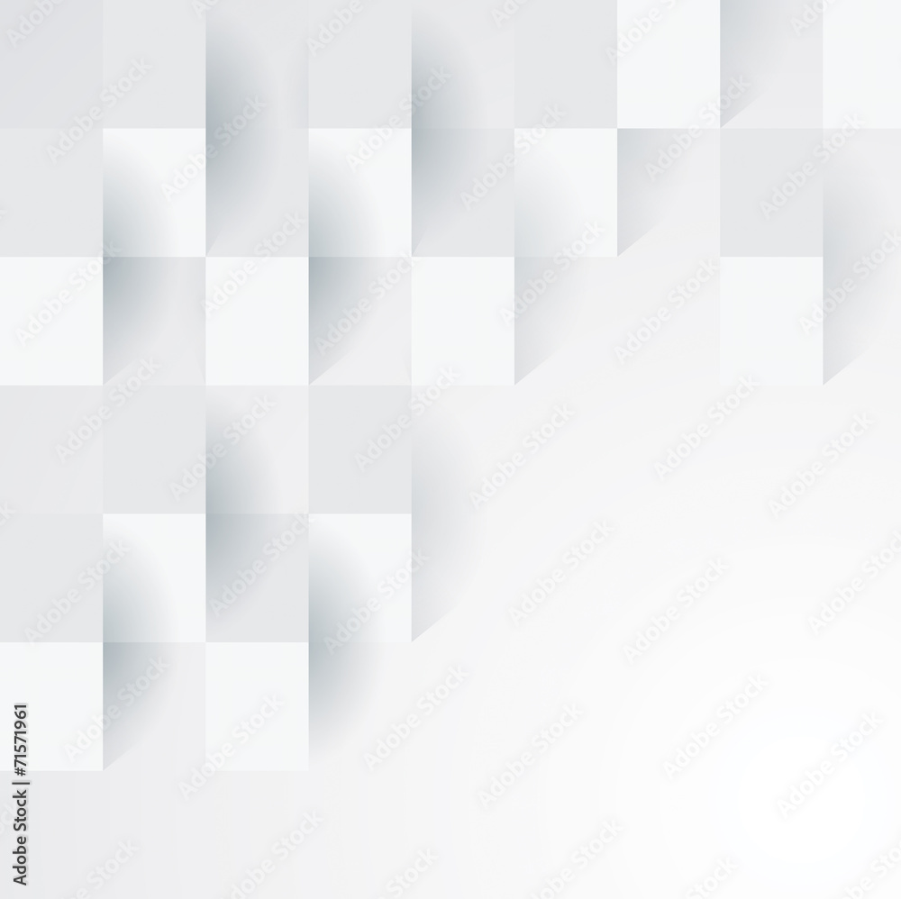 Obraz premium White geometric texture. Vector background.