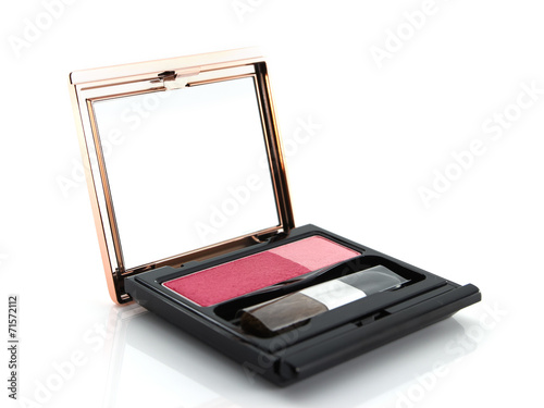 Face powder with mirror