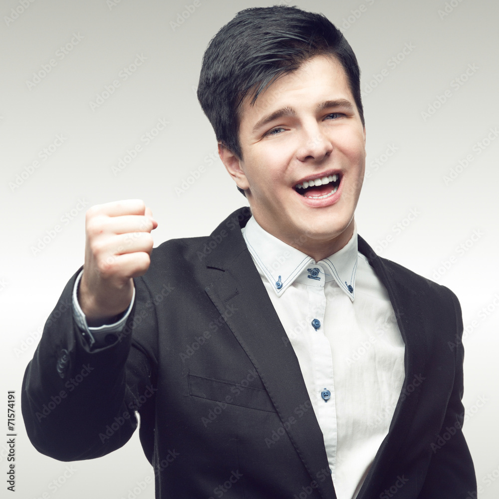 successful young businessman