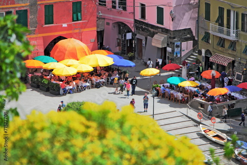 Obraz na płótnie Vernazza w salonie