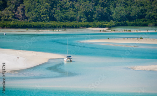 Sailing in the Whitsunday Islands, Queensland - Australia photo