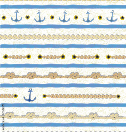 Vector  set of borders and/or sea background