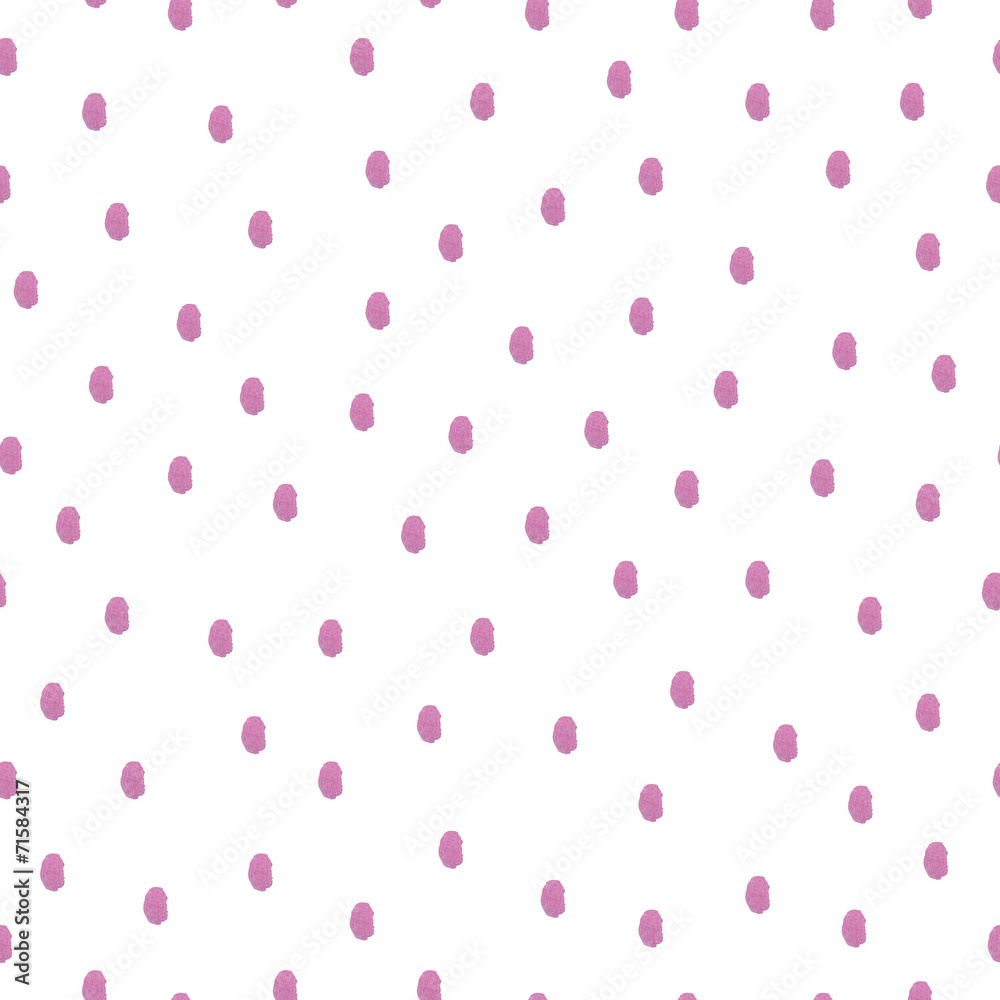 Seamless background with shabby watercolor dots