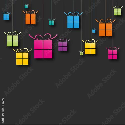 fond abstrait-cadeaux