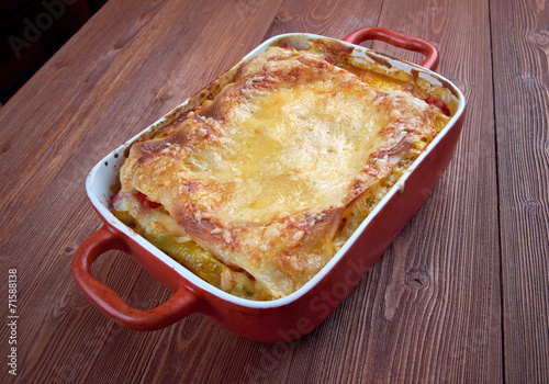 vegetable lasagna photo