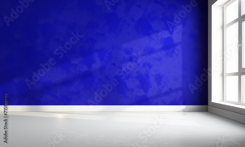 Fototapeta Naklejka Na Ścianę i Meble -  3d   bright wall and floor