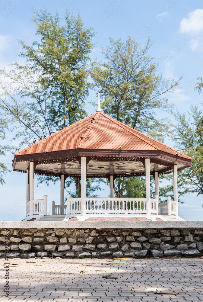 Traditional Thai pavilion