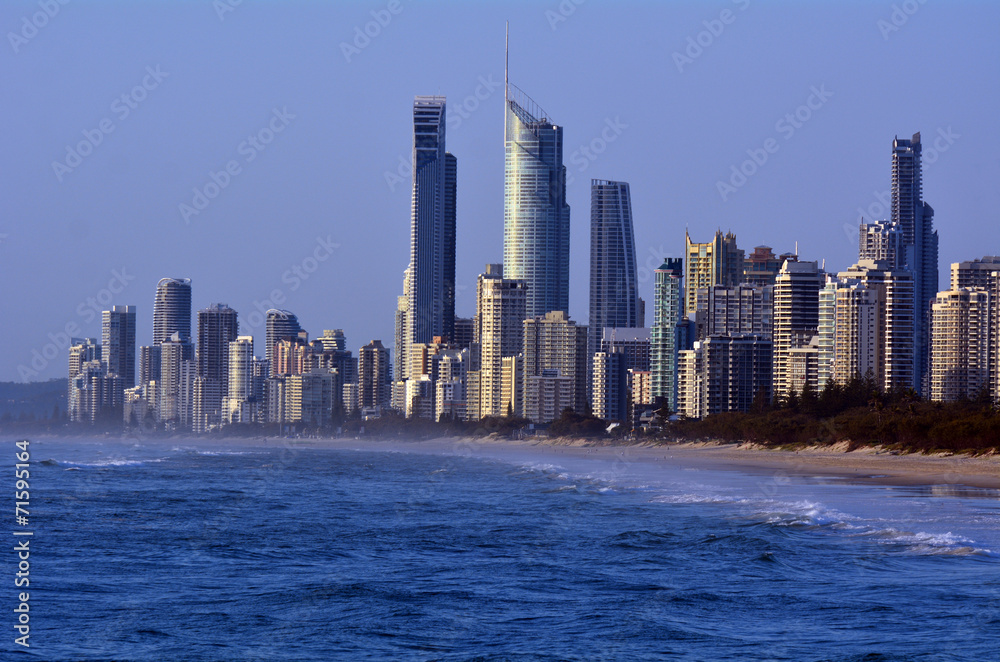 Obraz premium Surfers Paradise Skyline -Queensland Australia