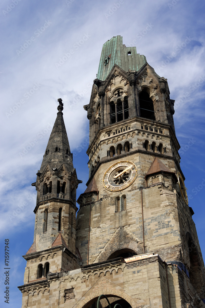 Kirchturm Kaiser Wilhelm Gedächtniskirche Kirchturm Kaiser Wilhelm Gedächtniskirche
