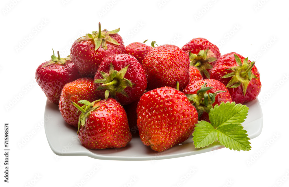 Strawberry in the bowl Strawberry in the bowl