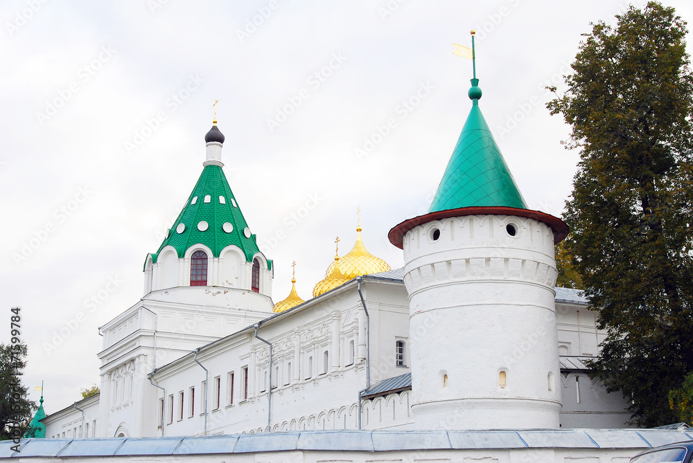Ipatyevsky monastery in Kostroma, Russia. Ipatyevsky monastery in Kostroma, Russia.