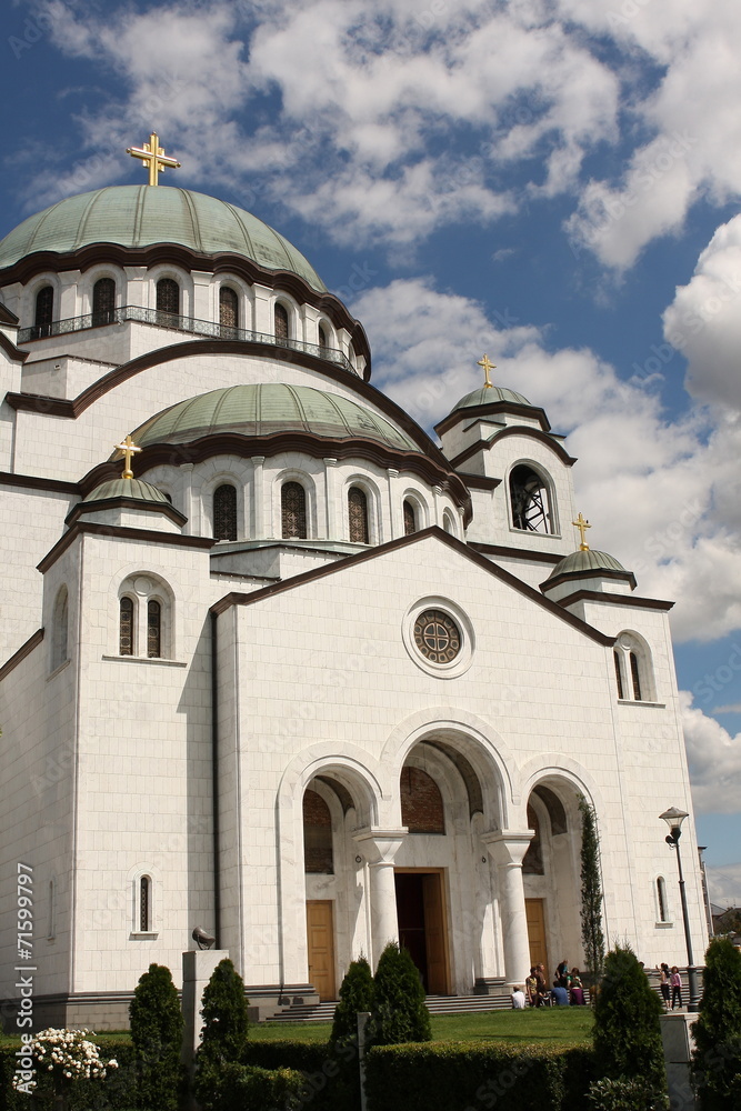 Temple of St. Sava ,located in Belgrade,capitol of Serbia