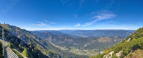 Panorama Dobratsch Richtung Drautal