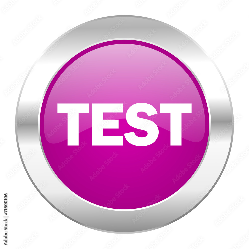 test violet circle chrome web icon isolated test violet circle chrome web icon isolated