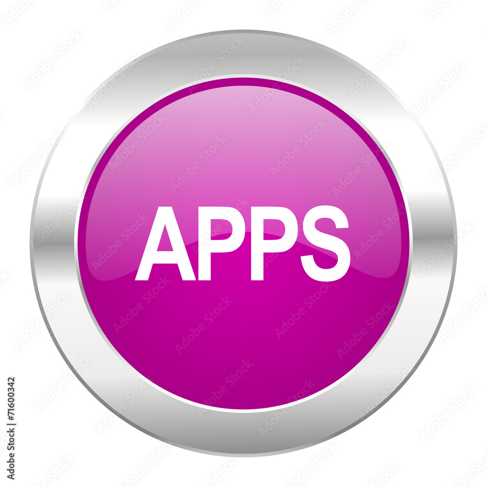 apps violet circle chrome web icon isolated apps violet circle chrome web icon isolated