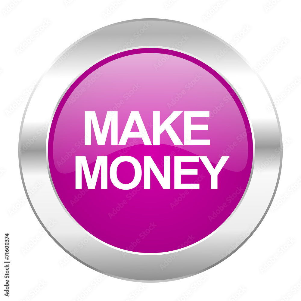 make money violet circle chrome web icon isolated make money violet circle chrome web icon isolated