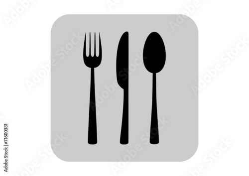 Cutlery vector icon