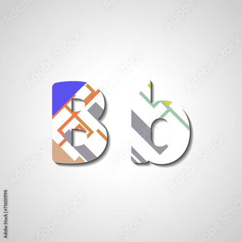 Colorful letter alphabet Free Download Colorful letter alphabet - GFXLoad