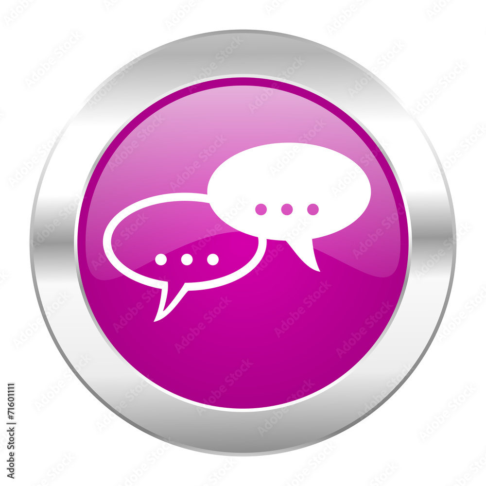 forum violet circle chrome web icon isolated forum violet circle chrome web icon isolated
