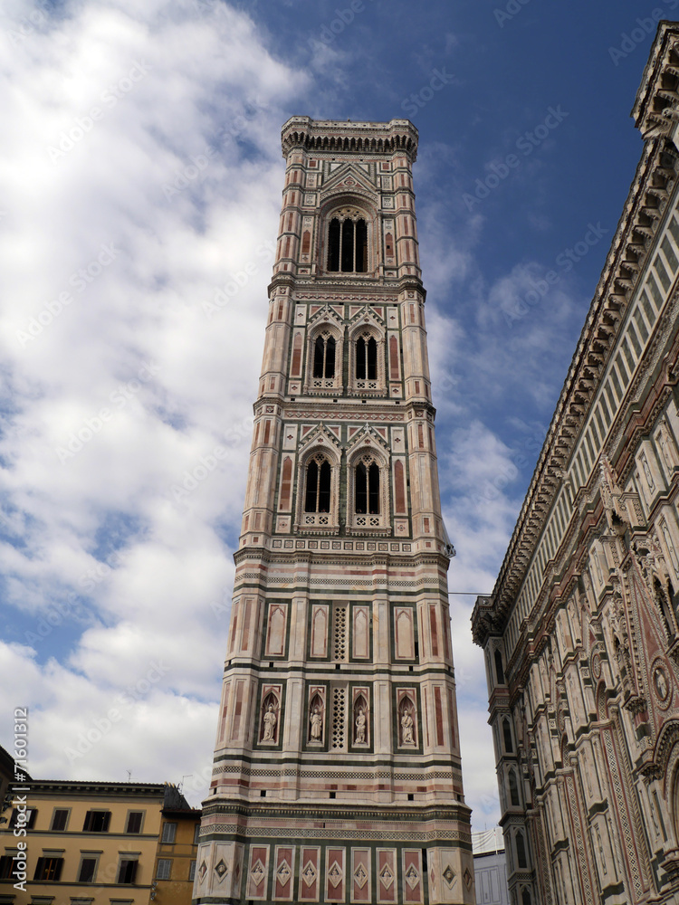 Campanile di Santa Maria del Fiore,  Firenze, Italia