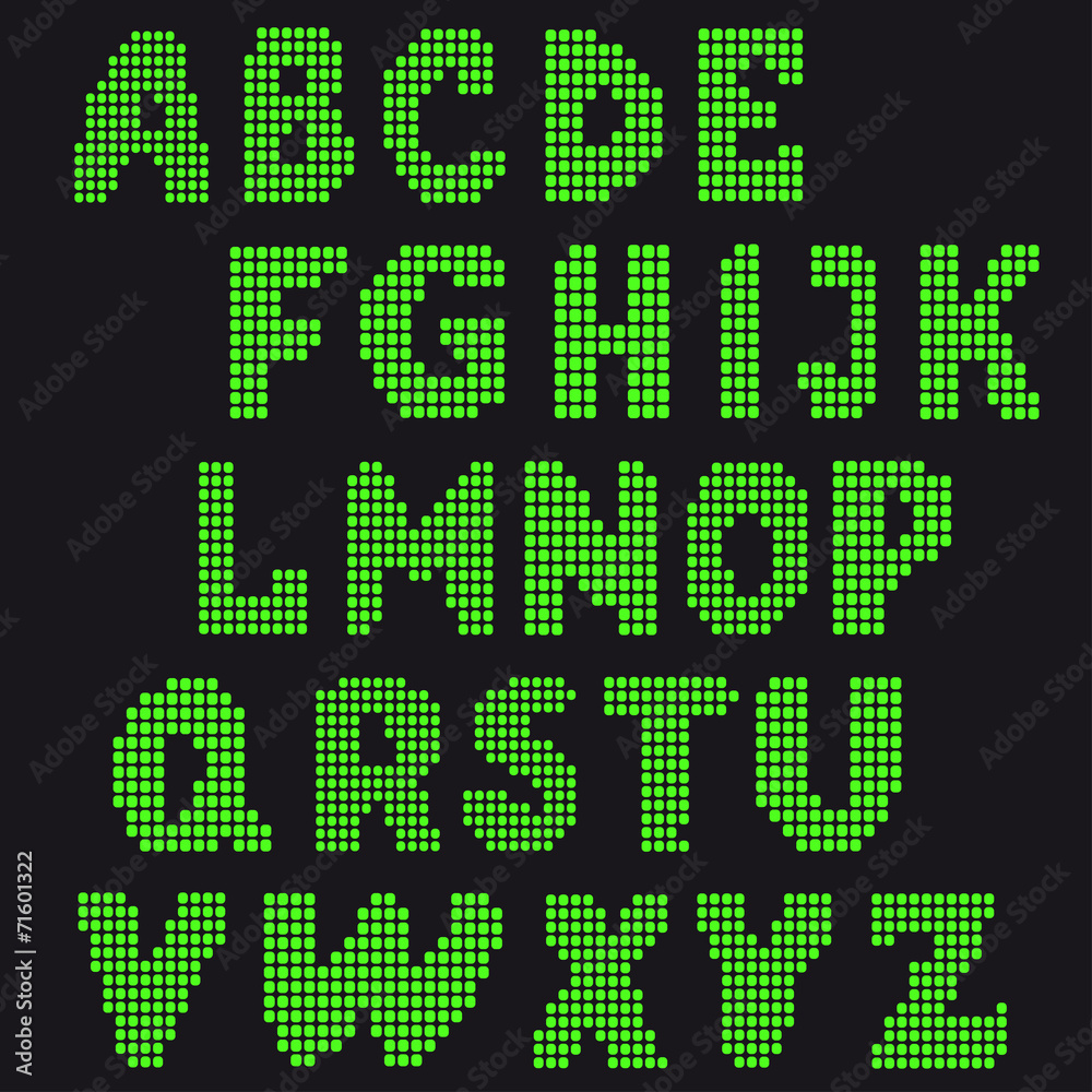 set of letters for design set of letters for design