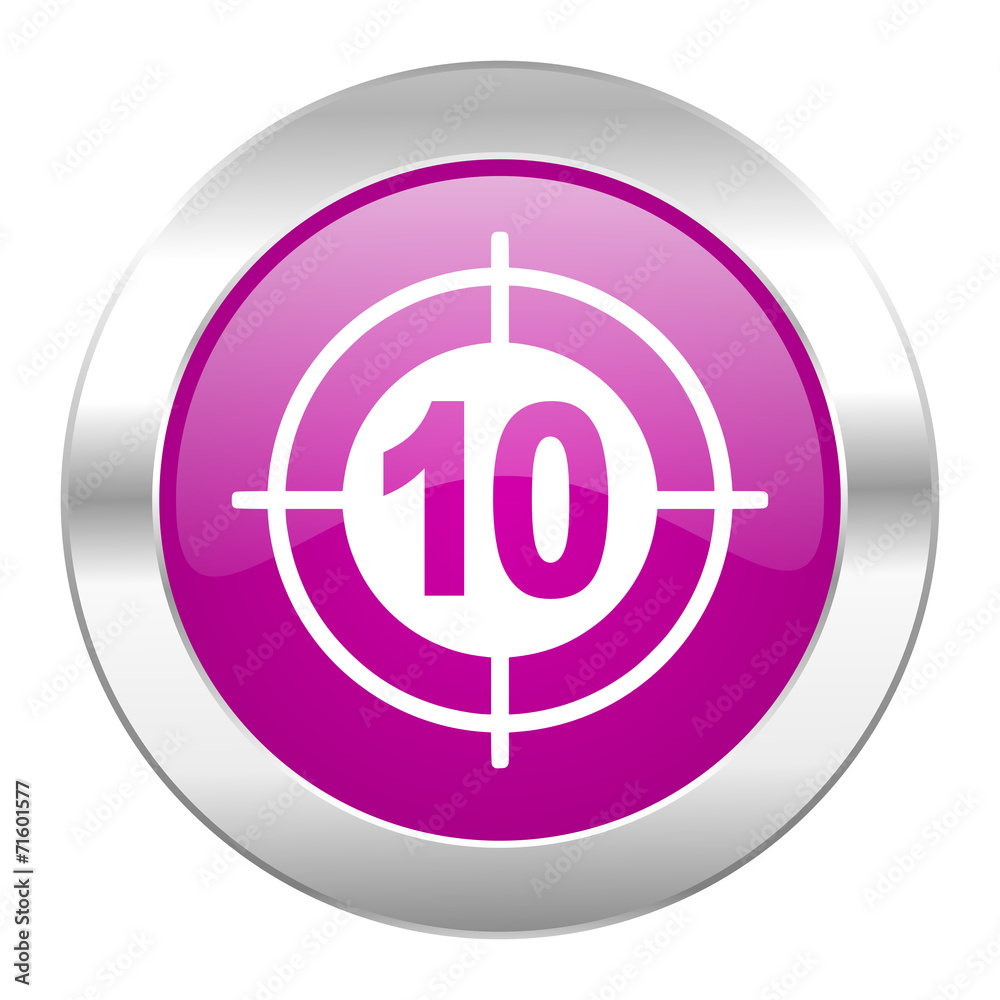 target violet circle chrome web icon isolated target violet circle chrome web icon isolated