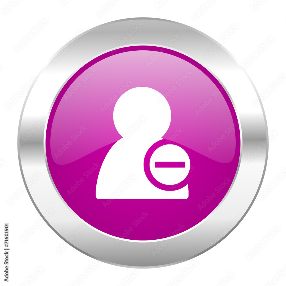 remove contact violet circle chrome web icon isolated remove contact violet circle chrome web icon isolated