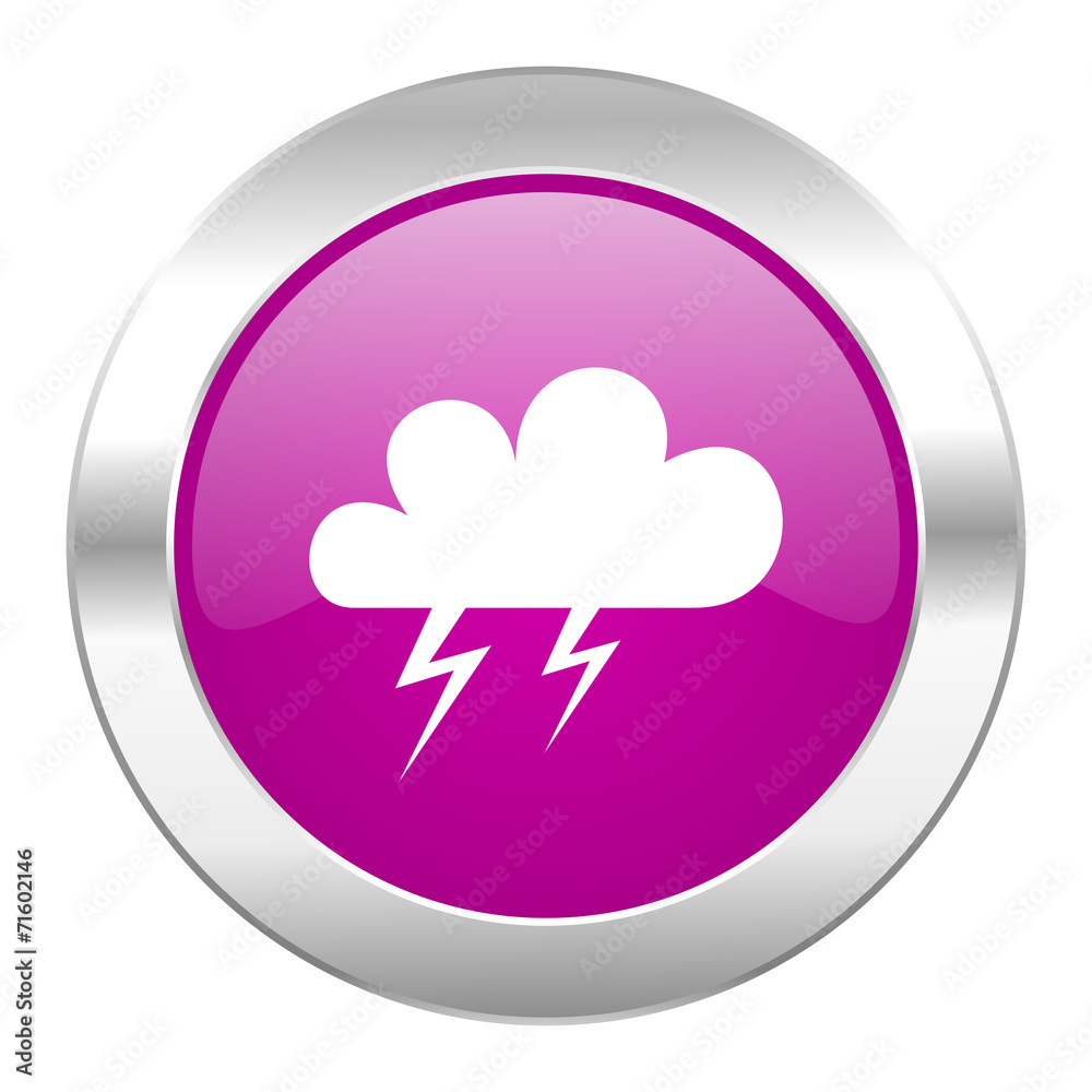 storm violet circle chrome web icon isolated storm violet circle chrome web icon isolated