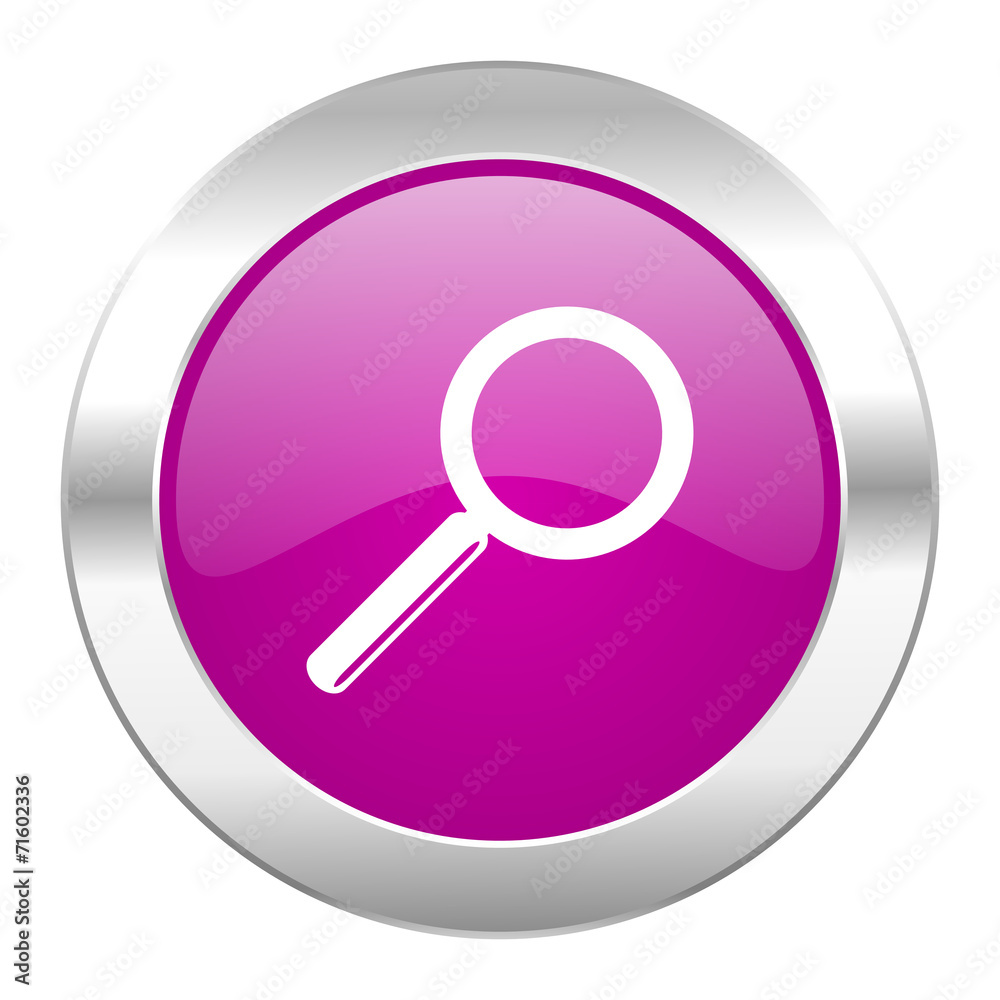 search violet circle chrome web icon isolated search violet circle chrome web icon isolated