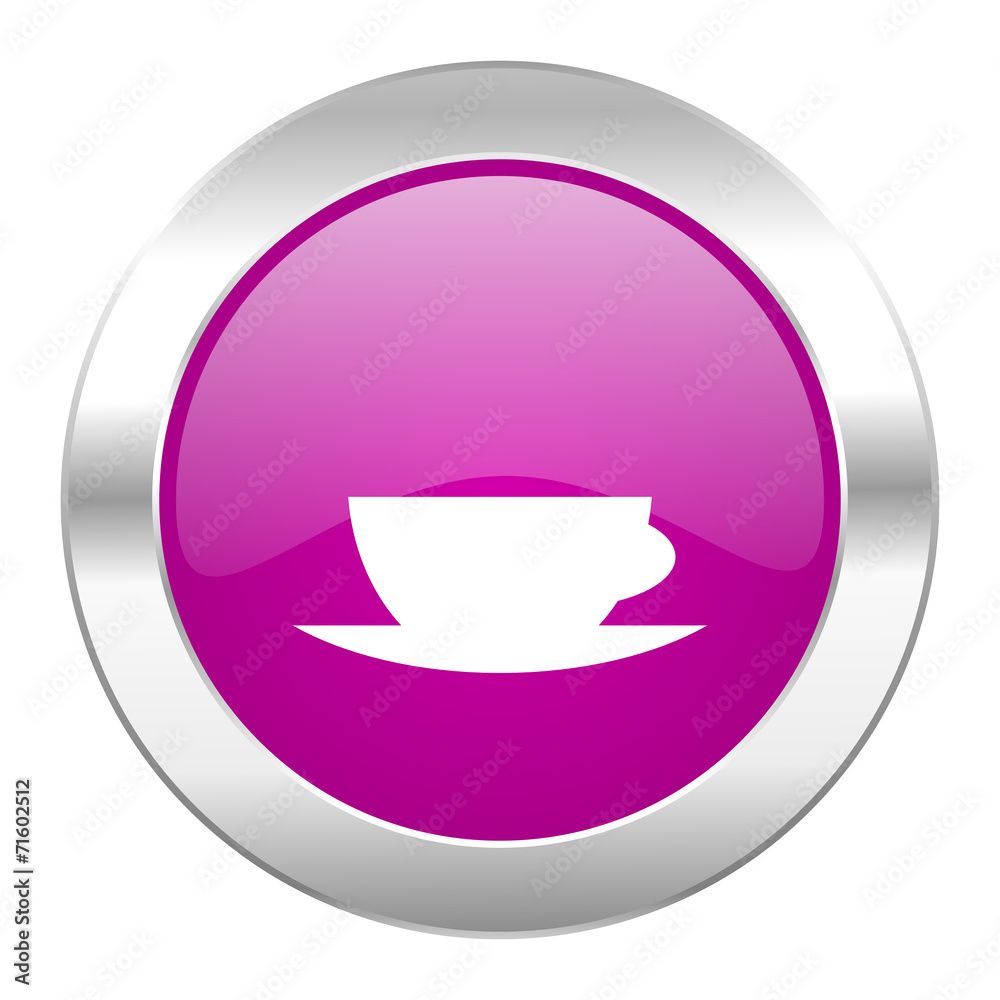 espresso violet circle chrome web icon isolated espresso violet circle chrome web icon isolated