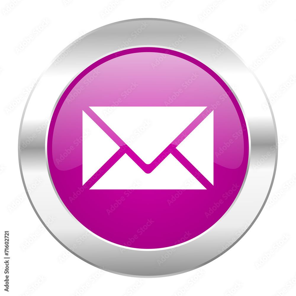 email violet circle chrome web icon isolated email violet circle chrome web icon isolated