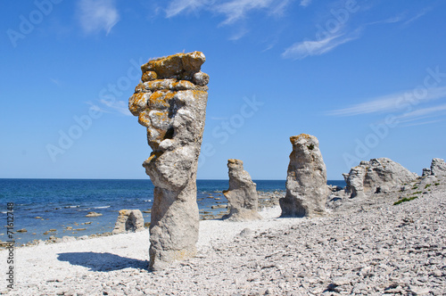 Gotland rocks photo