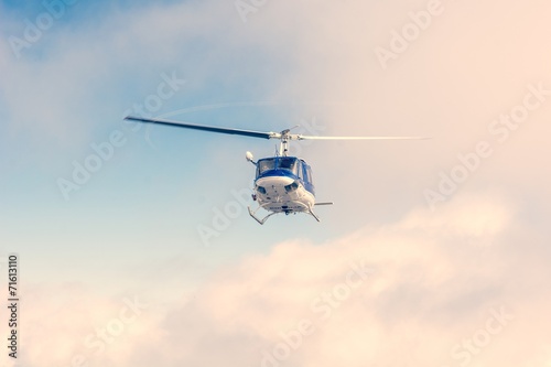 Fototapeta Naklejka Na Ścianę i Meble -  Rescue helicopter