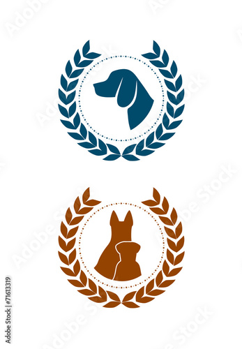 icon dog winner