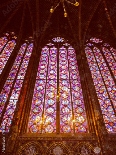 Retro look Sainte Chapelle Paris