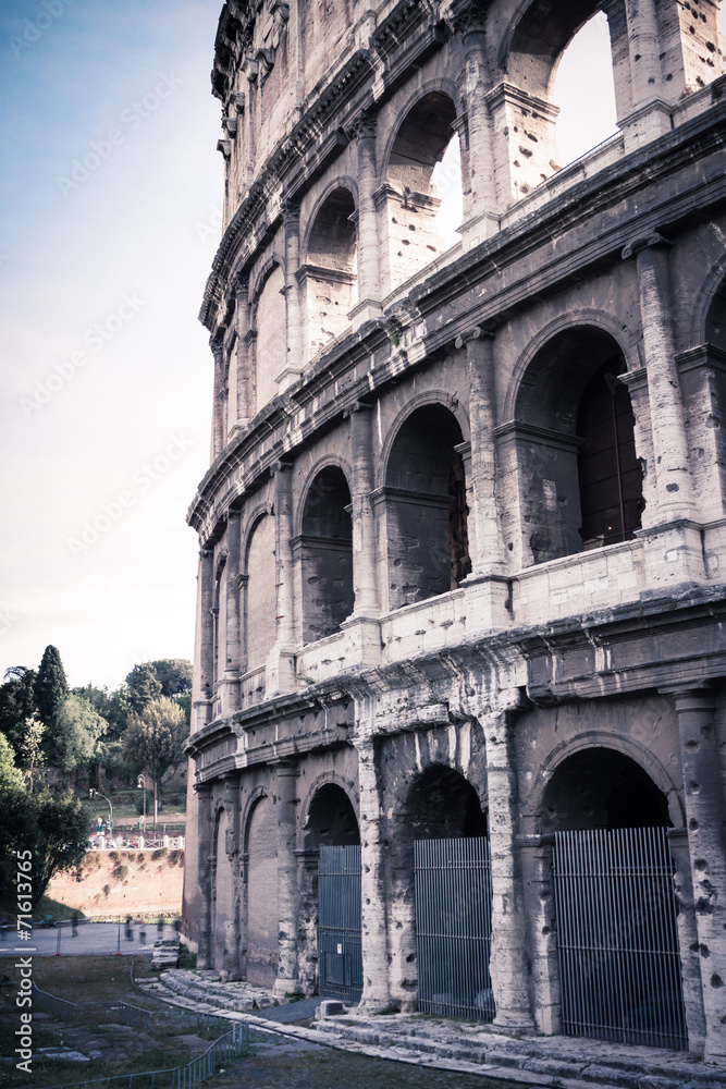 Flavian Amphitheater in Rome