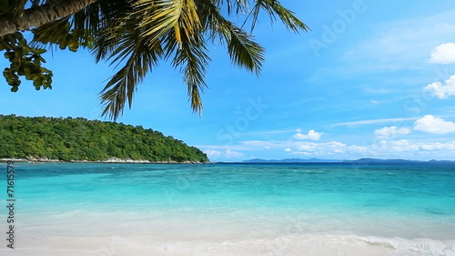 Peaceful tropical beach