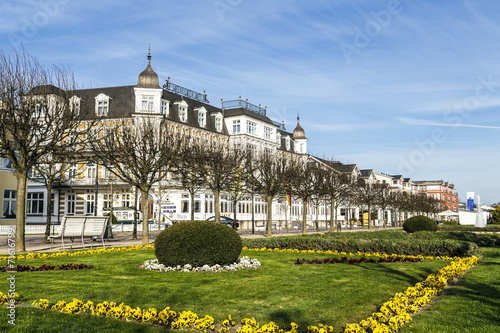 facade of Ahlbecker Hof in Ahlbeck photo