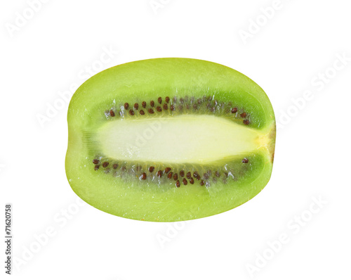 kiwi on white  background
