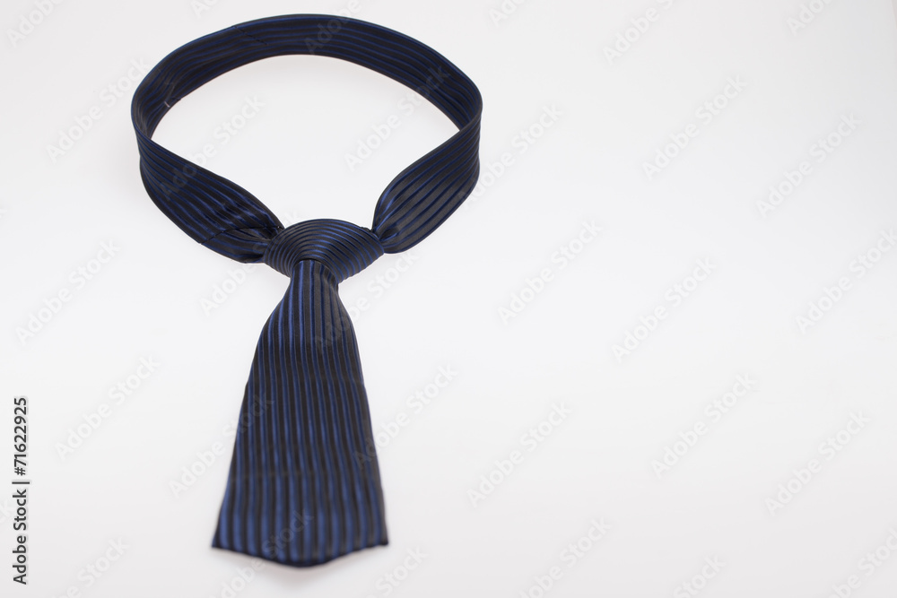 Black necktie business Thai silk style on white background. Black necktie business Thai silk style on white background.
